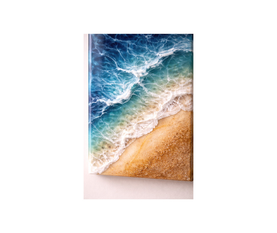 3D Ocean Clock Rectangle