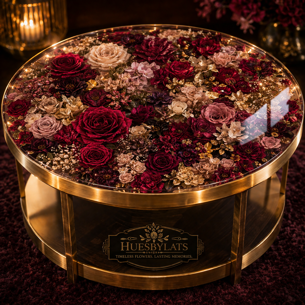 3D Preserved Flowers